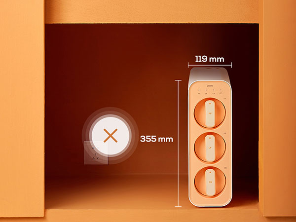 No waste water or electricity consumption / Mini machine, placing at will