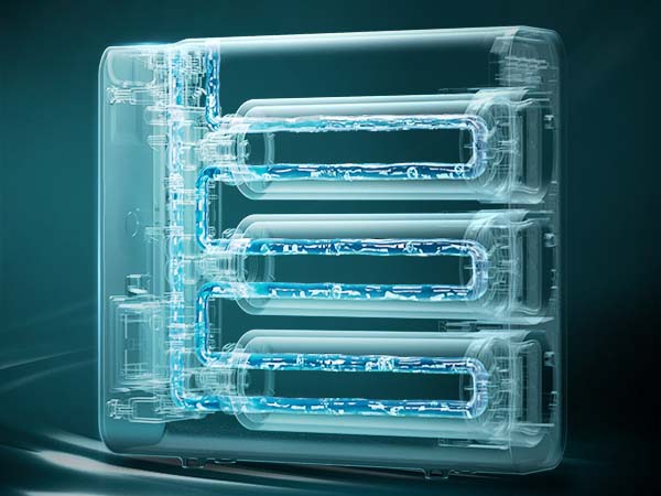 Effective 2 years filtration / Less cartridge change and save money